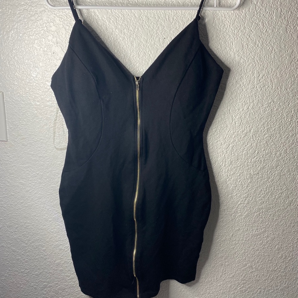 Haute Monde Black Dress Black Large
